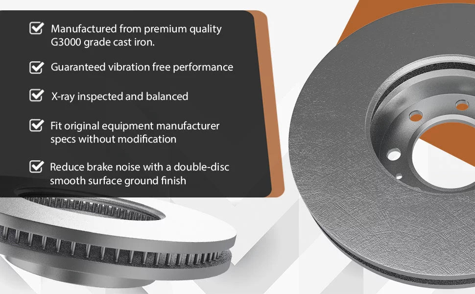 Piece Kit Liberty For Premium | X Set 6 Advanced [Rear] Jeep Pads 3.7 and 2003 | Replacement Disc Brake Ceramic Brake X Rotors