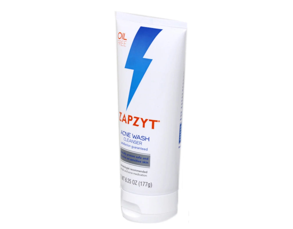 6.25 Oz. Cleanser Acne Free, 6 Pack of Zapzyt Oil Wash -