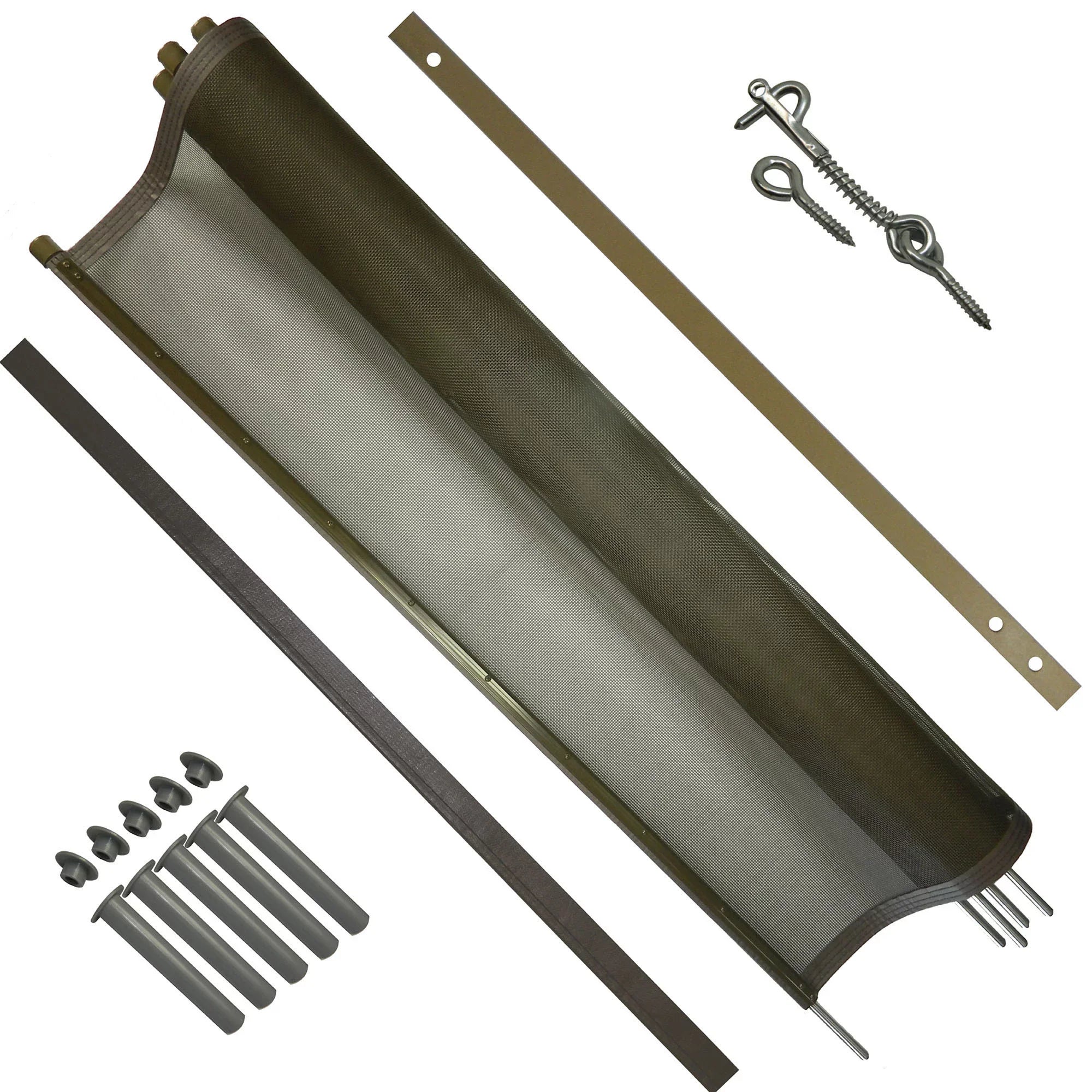 a DIY in. Pin at Featuring X with Fence Poles 1/2 Brown the Base for in 5 ft. W ft. Section Steel 12 5 a Hole Pool H