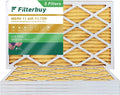 AC Air 17x25x1 HVAC Filterbuy Pleated (5-Pack) Filters Furnace 11 MERV