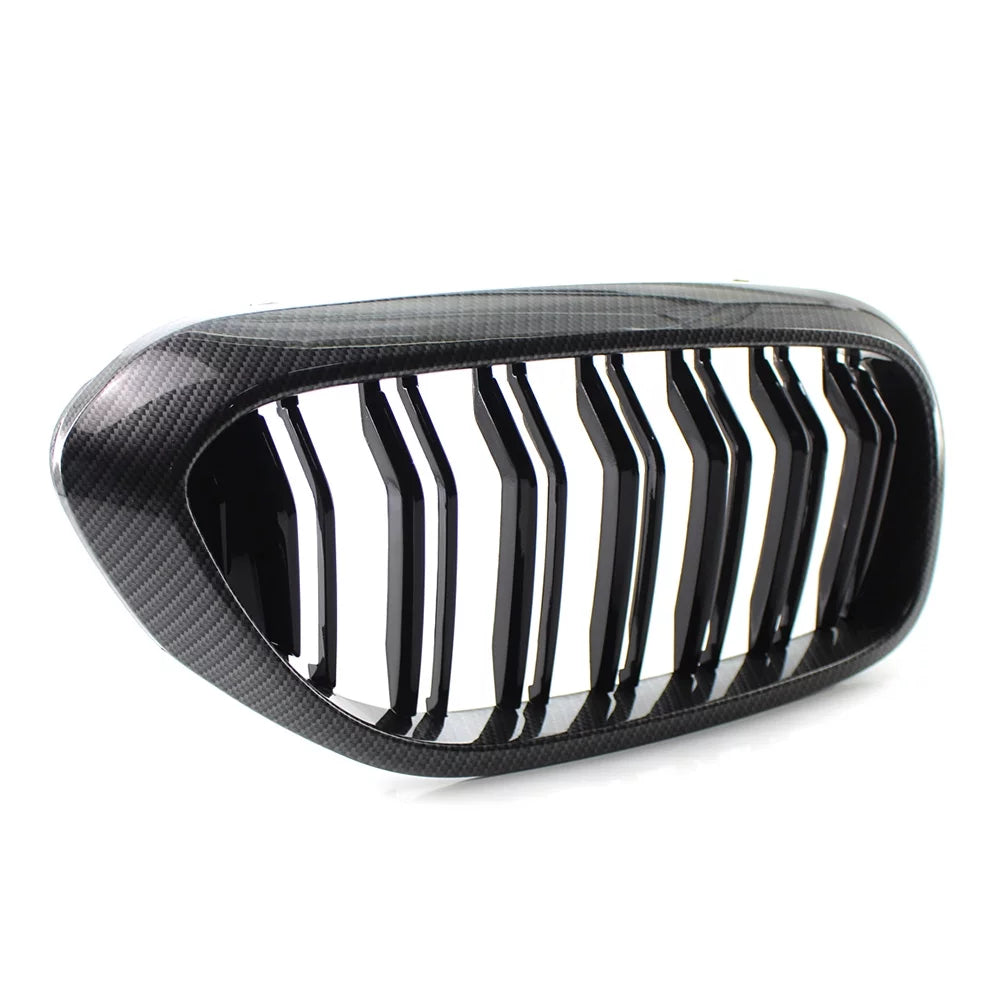 for 2018 BMW 5 Series Trim 2017 NS 540i Carbon G30 Cover G38 2019, Keney Grill Grille Front Style G31 Fiber 530i