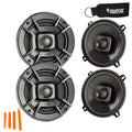 Certification and - Audio Polk Two Coaxial 5.25" Pairs - DB522 Speakers Marine Powersports Of