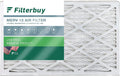 MERV HVAC Filterbuy AC (1-Pack) 15x28x1 13 Air Filters Pleated Furnace