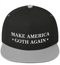 Black/Grey Hat America (Flat Make Again Bill), Goth Hat