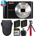 Warranty Camera -64GB + DSC-W810 +Tripod Sony Digital Yr 1 + Cyber-shot Battery Extra Kit