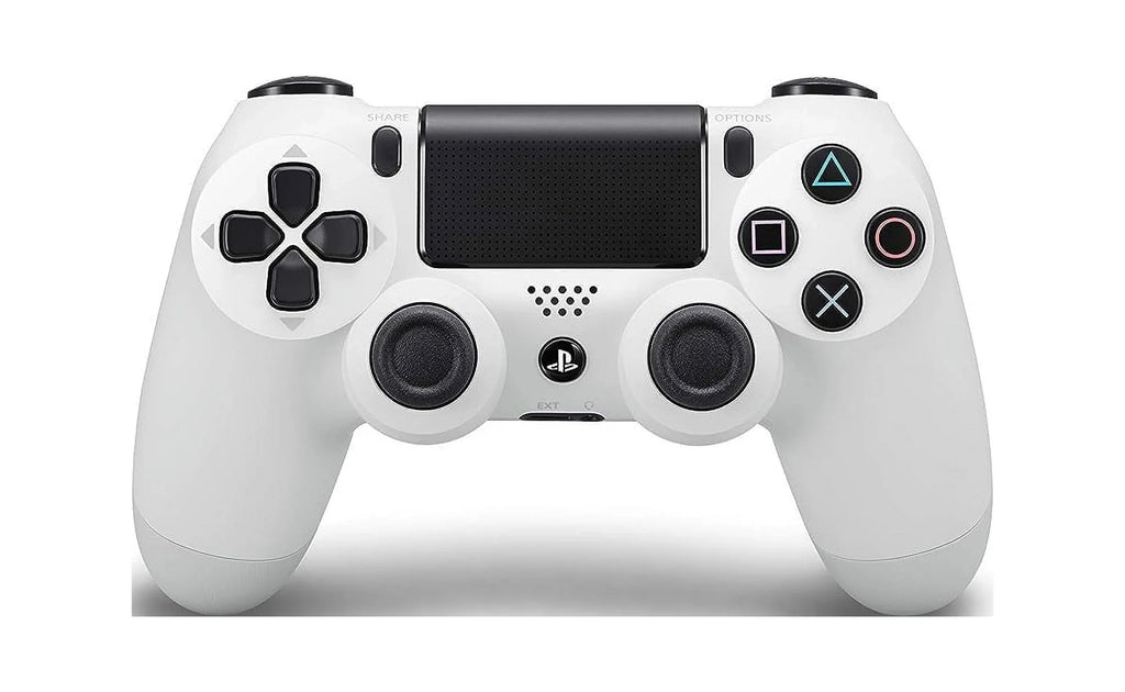 PlayStation - BOLT Like Bundle AXTION with Earbuds With DualShock Blue Wireless New - Controller 4 White