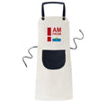 I Marino Kitchen Adjustable Bib Pinafore BBQ From Pocket Am Apron Cotton Deco Art Fashion Linen San