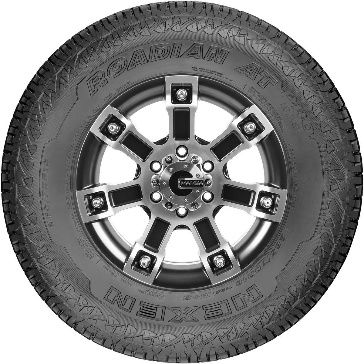 All RA8 AT E Terrain LT265/70R18 124/121S Pro SUV/Crossover Tire Nexen Roadian