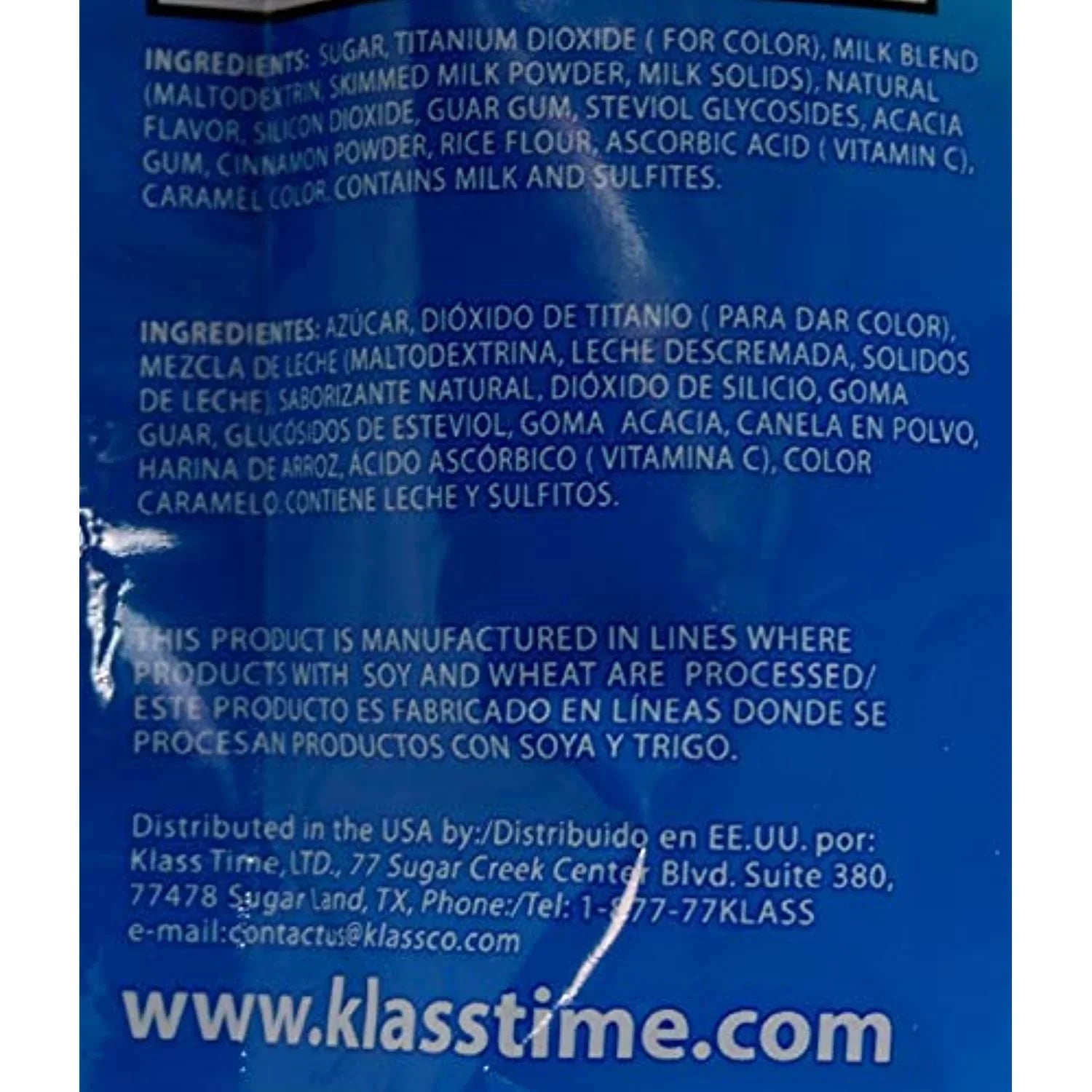14.1 Instant Mix, Sweetened Drink Rice Oz Aguas Horchata Cinnamon (6) Klass And Frescas