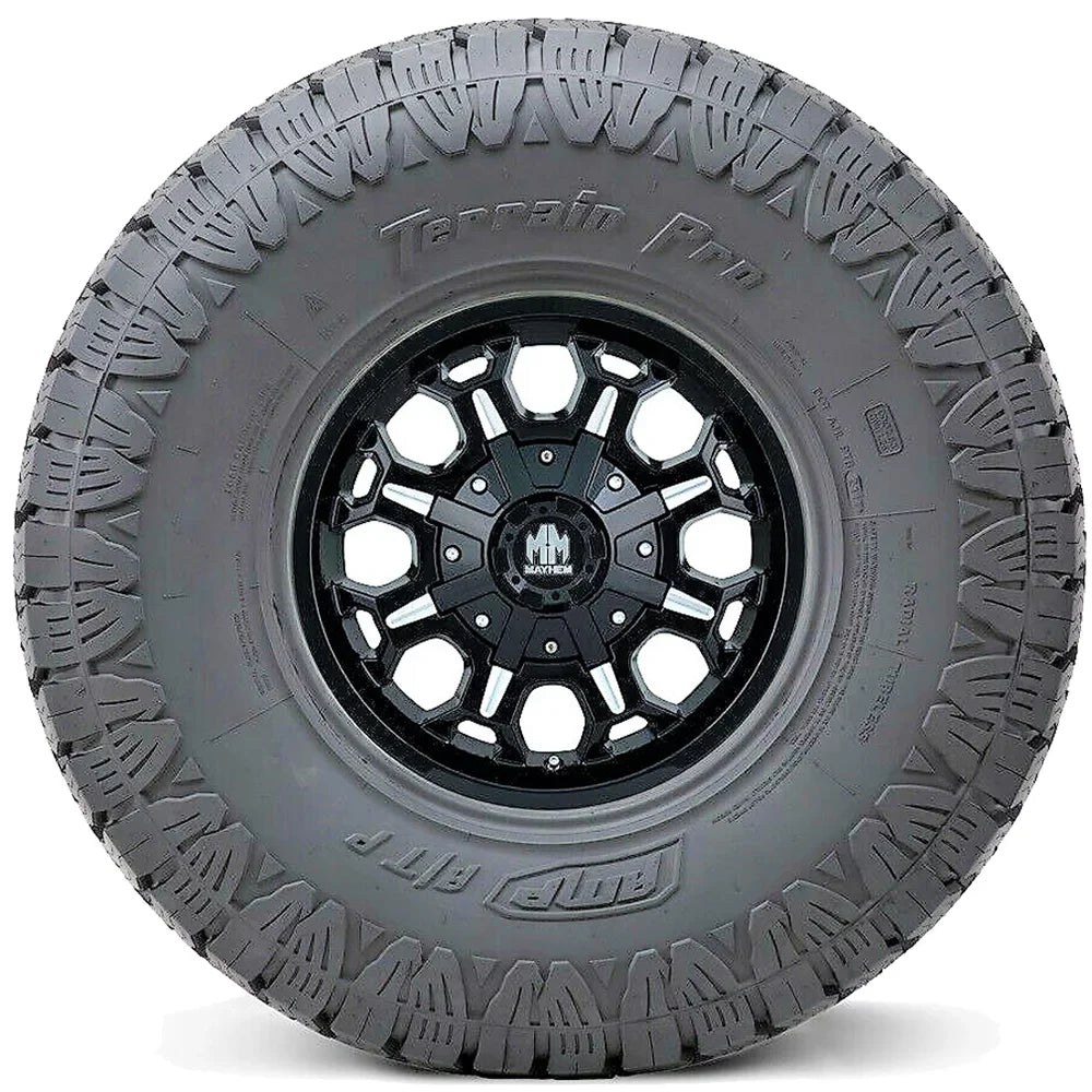 LT265/60R20 A/T Country Fits: Trail AMP Chevrolet Boss, Chevrolet High Terrain HD 2500 2021-23 BSW 2015-19 E/10PLY Silverado 1500 Pro LT Silverado