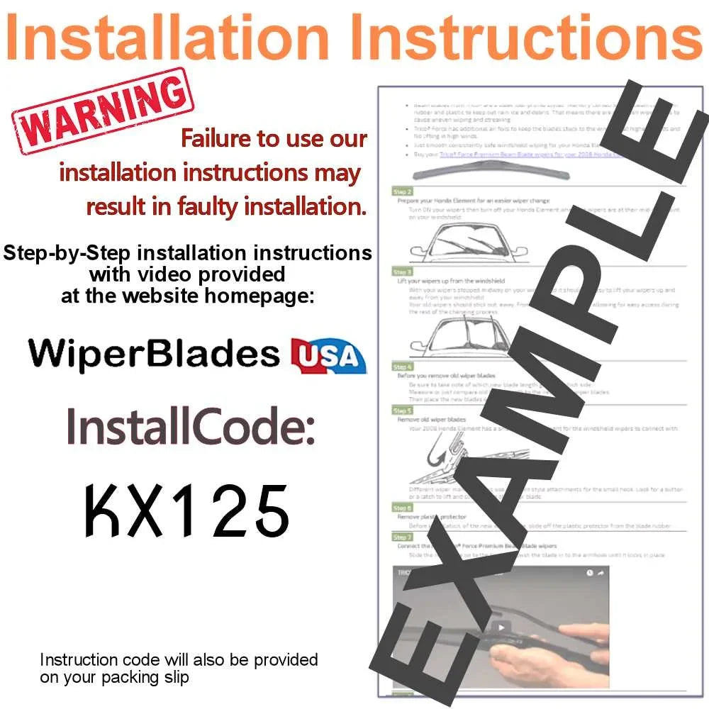 (Set Performance of 2020 BMW Beam Wipers 2) Z4