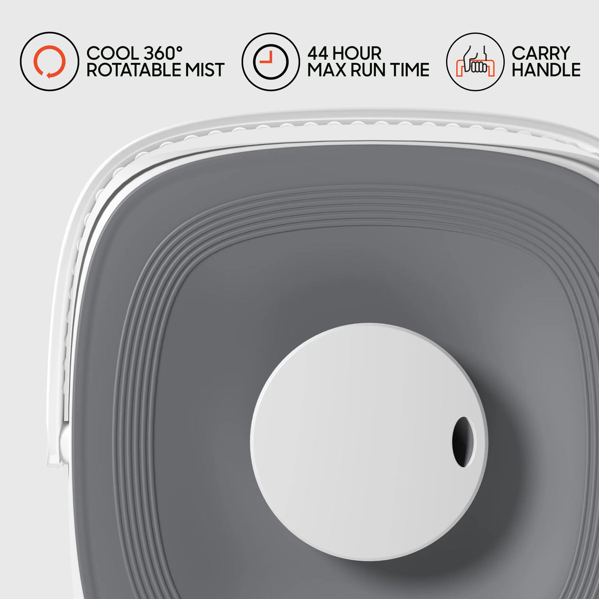 Image Humidifier, White 4 Sharper Mist Ultrasonic (New)