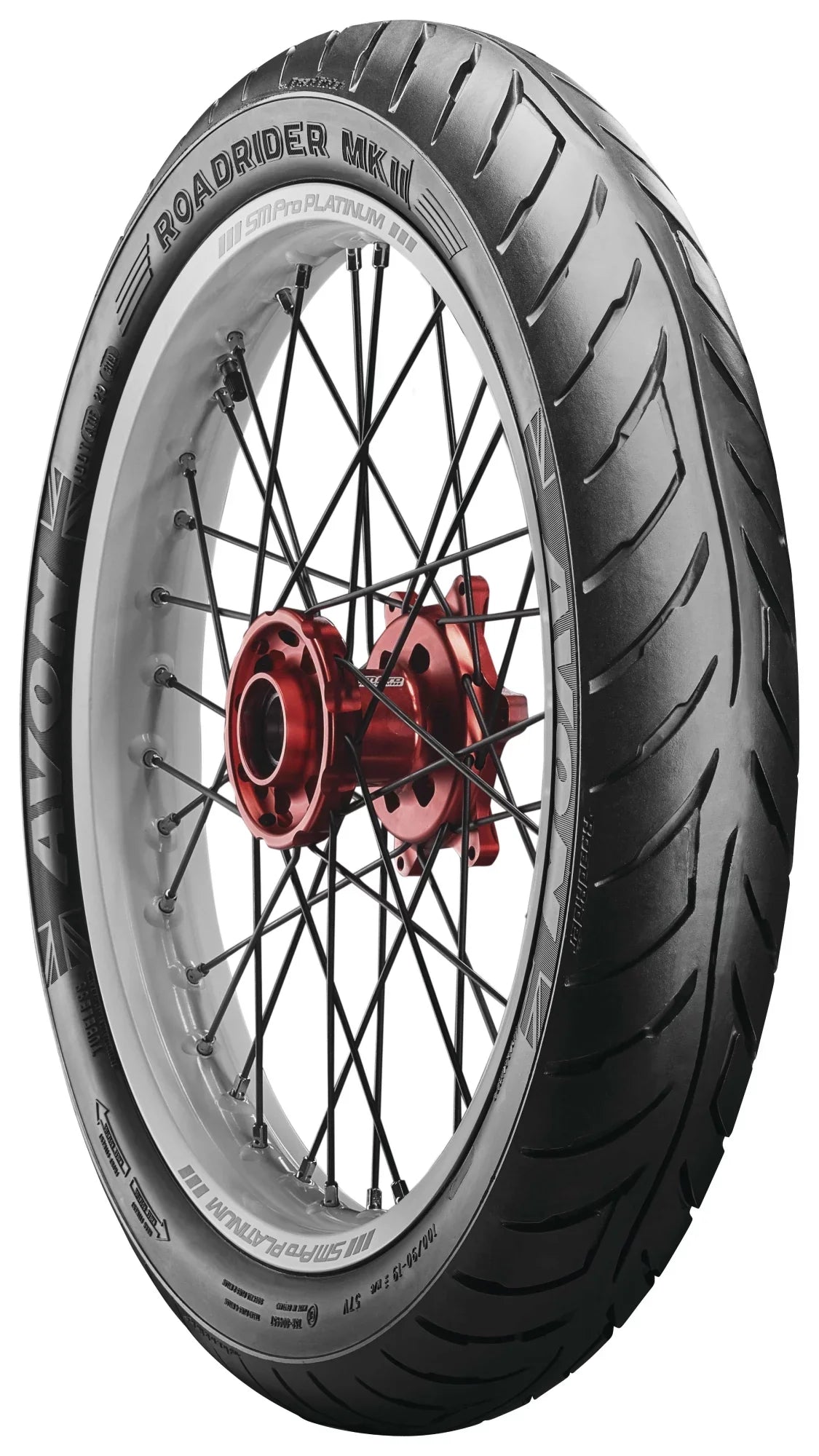 Front/Rear 100/90-18 (638316) MKII Roadrider Avon Tire