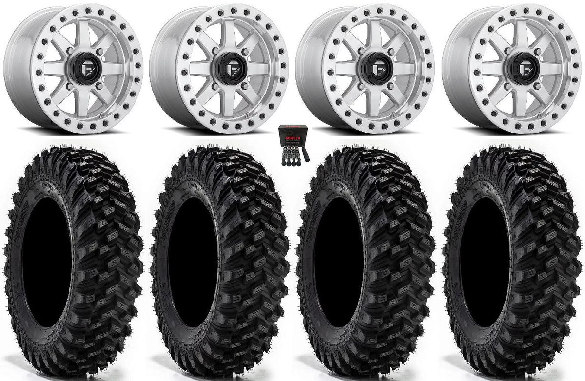 RZR 30" Mh 14" Bdlk Maverick Sportsman Warrior Wheels Tires Ranger XT Fuel