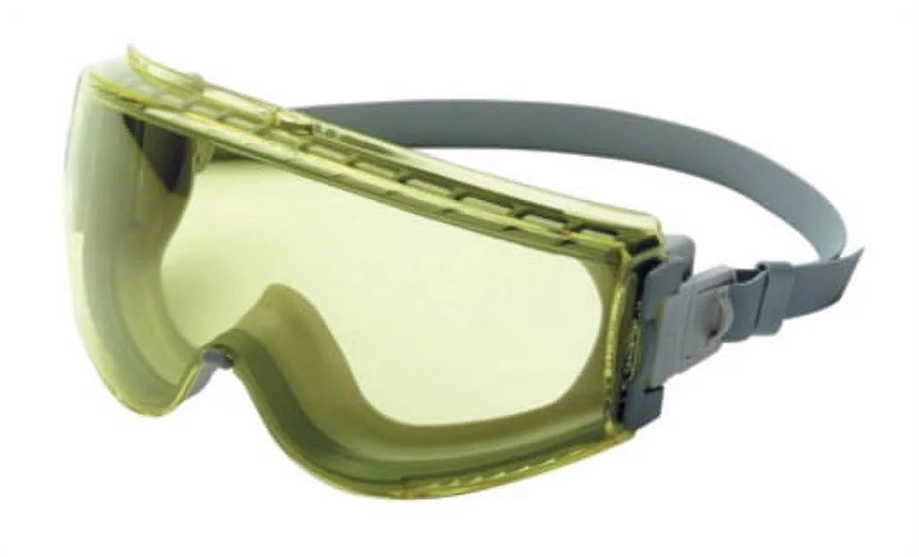 Lens Splash Impact Honeywell Uvextreme Anti-Fog by Stealth And Gray Headband Uvex Neoprene Frame, Amber Goggles With