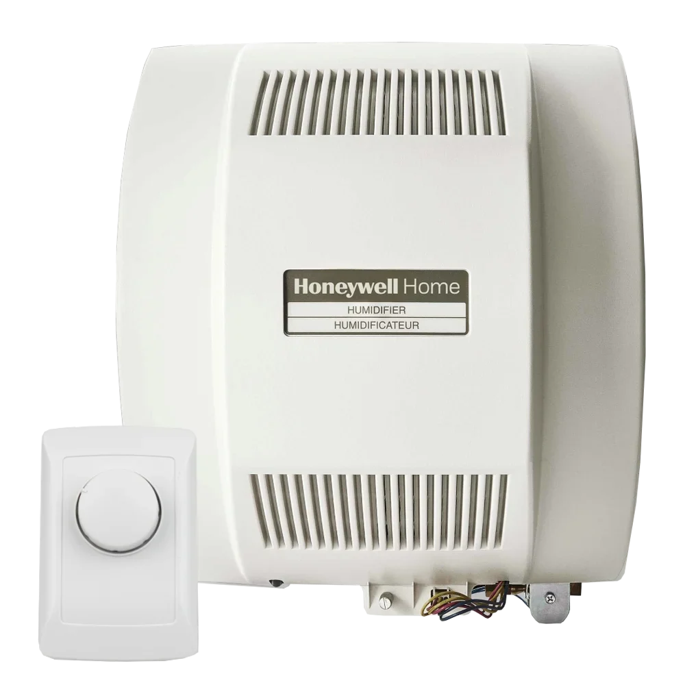 Humidistat Fan-Powered Flow-Through HE365A1000 and Honeywell Humidifier