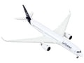 White Model Airbus - Dark D-AIXP" A350-900 by Diecast Blue "Lufthansa Airplane with Tail Commercial 1/400 Aircraft GeminiJets