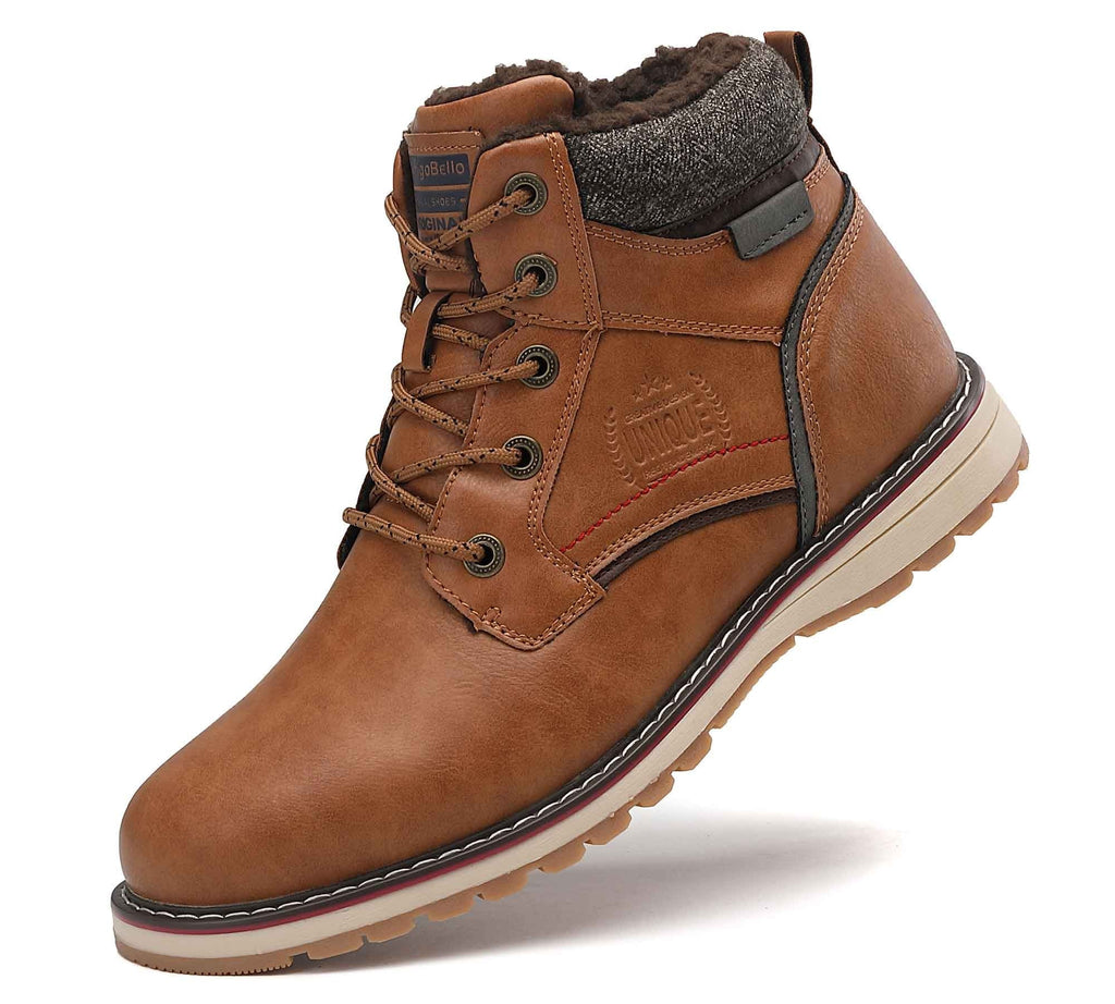 Brown Hiking 7 BELLO Snow Men's Snow Winter Outdoor Boots ARRIGO Light Boots