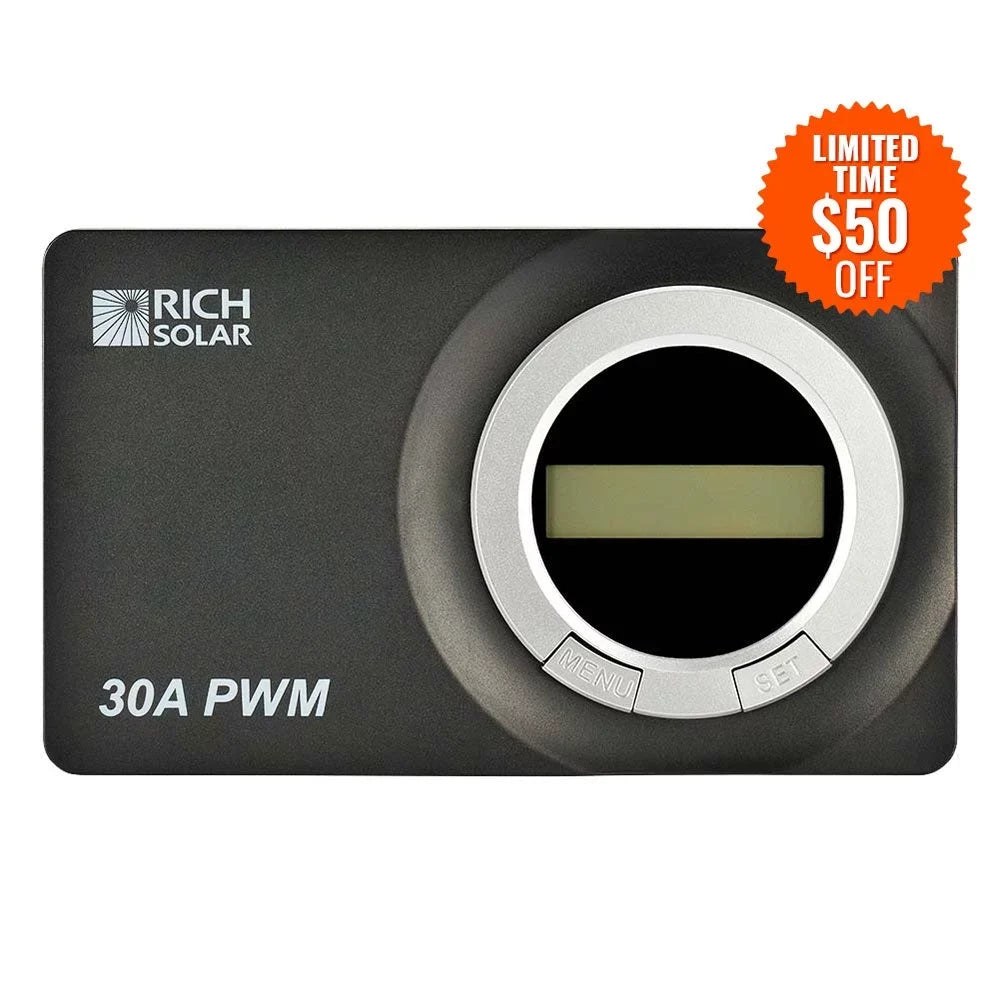 30 Mount Flush Solar Controller Amp Charge
