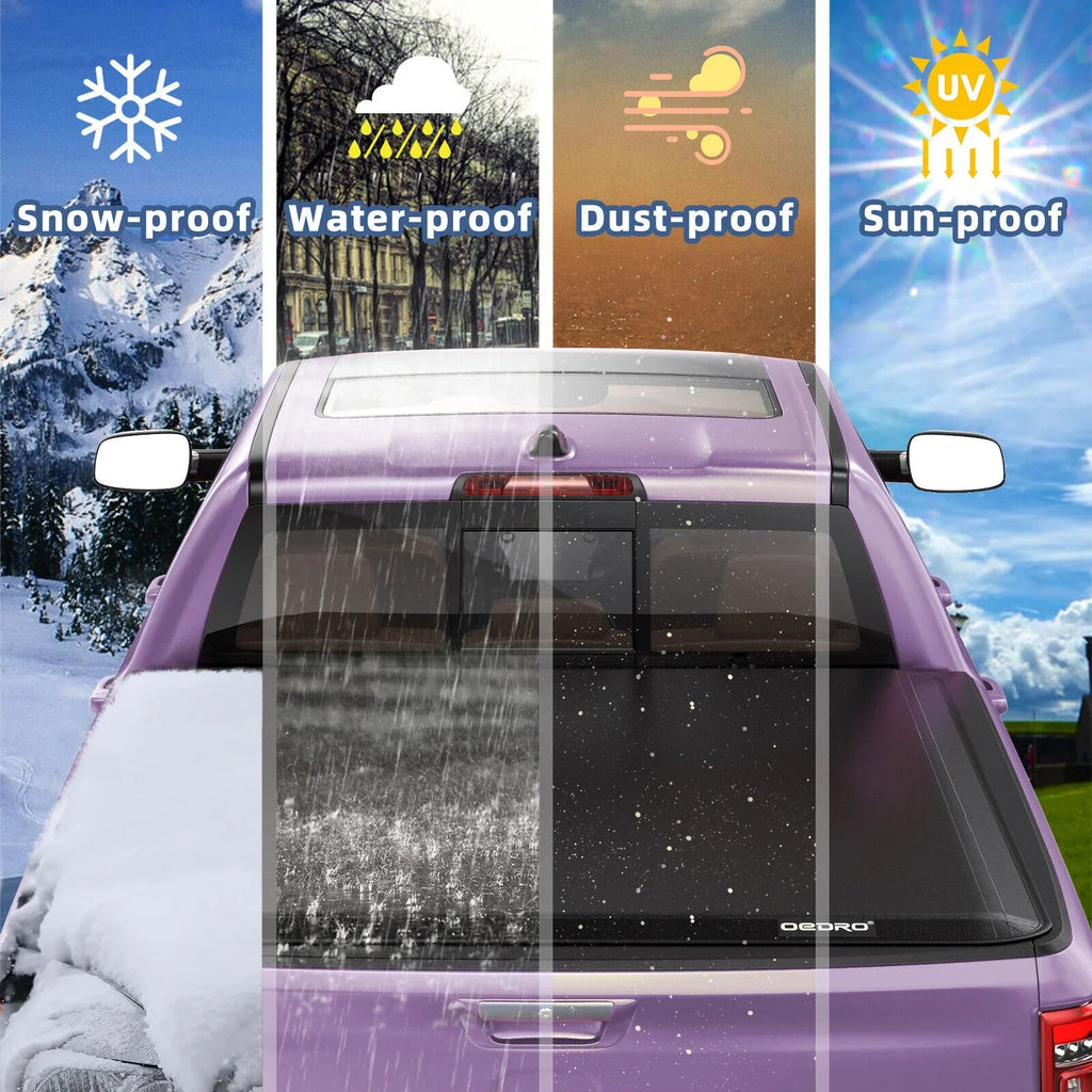 Gladiator for Ledkingdomus Bed Truck JT Cover Top Tri-fold 2020-2023 Soft Jeep Feet Tonneau 5 on