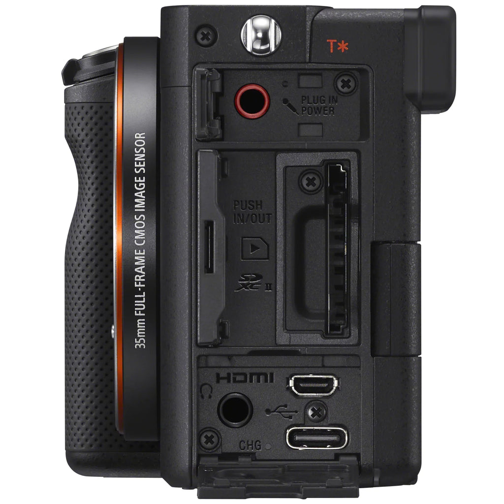 Only Gear Black + GP-VPT2BT with Battery Kit Shooting 2 Vlogger Accessories Body ACCVC1 Remote Camera & Mirrorless Deco ILCE7C/B Grip + Interchangeable Lens Bundle Wireless Sony w. Frame Full a7C Bag