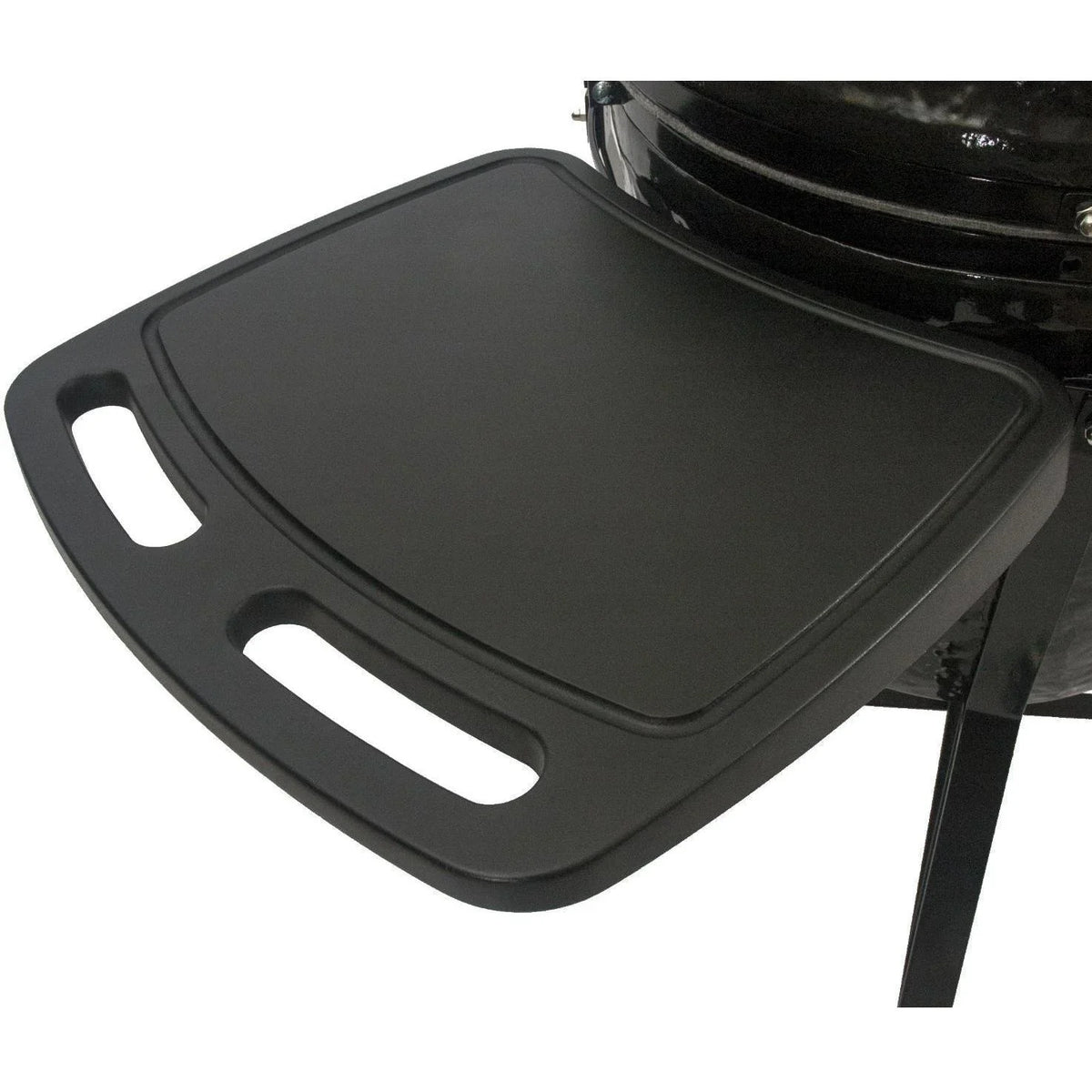 Oval - XL Steel 400 Side Grill Cradle, Grates Kamado Primo Shelves, Stainless Ceramic All-In-One And (2021) With PGCXLC