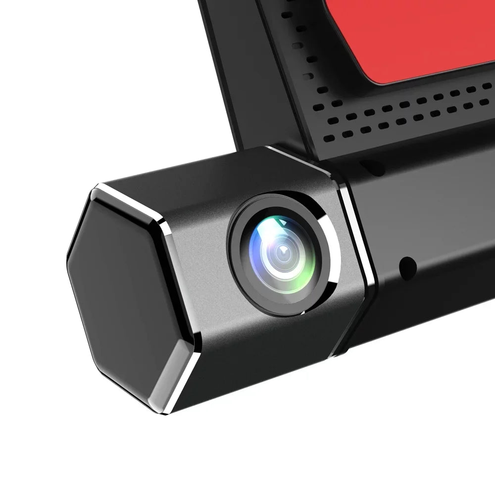 3 Video Safety Cam Rearview Car Driving Recorder Dash Recorder Cameras Arealer Recording Car Car Auto 4in Clear Mirror