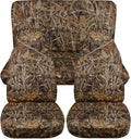 wrangler Front&Rear T407-Designcovers LJ Compatible - 2003-2006 Jeep Seat Full with Front&Rear Camo Covers:Wetland Camouflage Set 2door