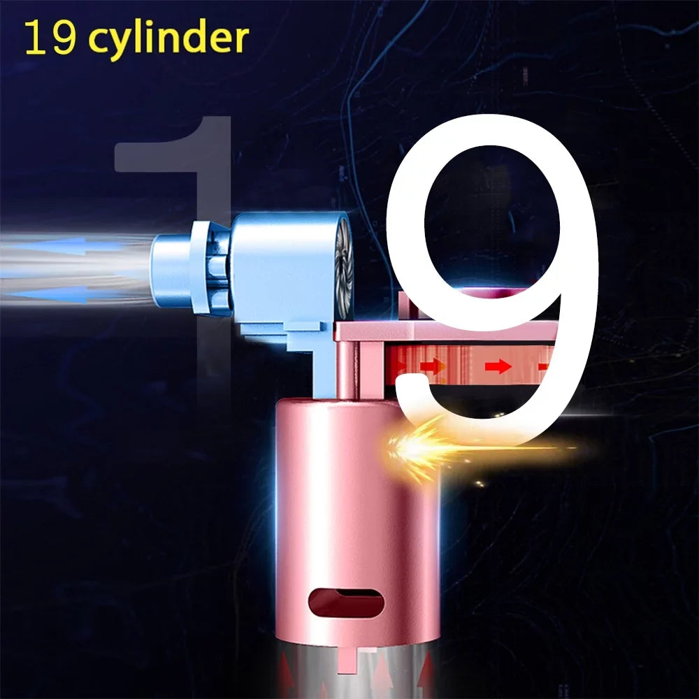 Tire Light with Car Portable for Air Digital 12V Compressor LED Auto Pump Inflator