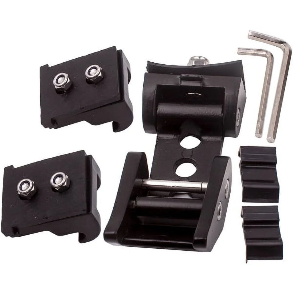 Hood Door Locking Unlimited 2018 Catch Latch 2 for JK Jeep & Wrangler 2007 - 4 Door 2Pcs
