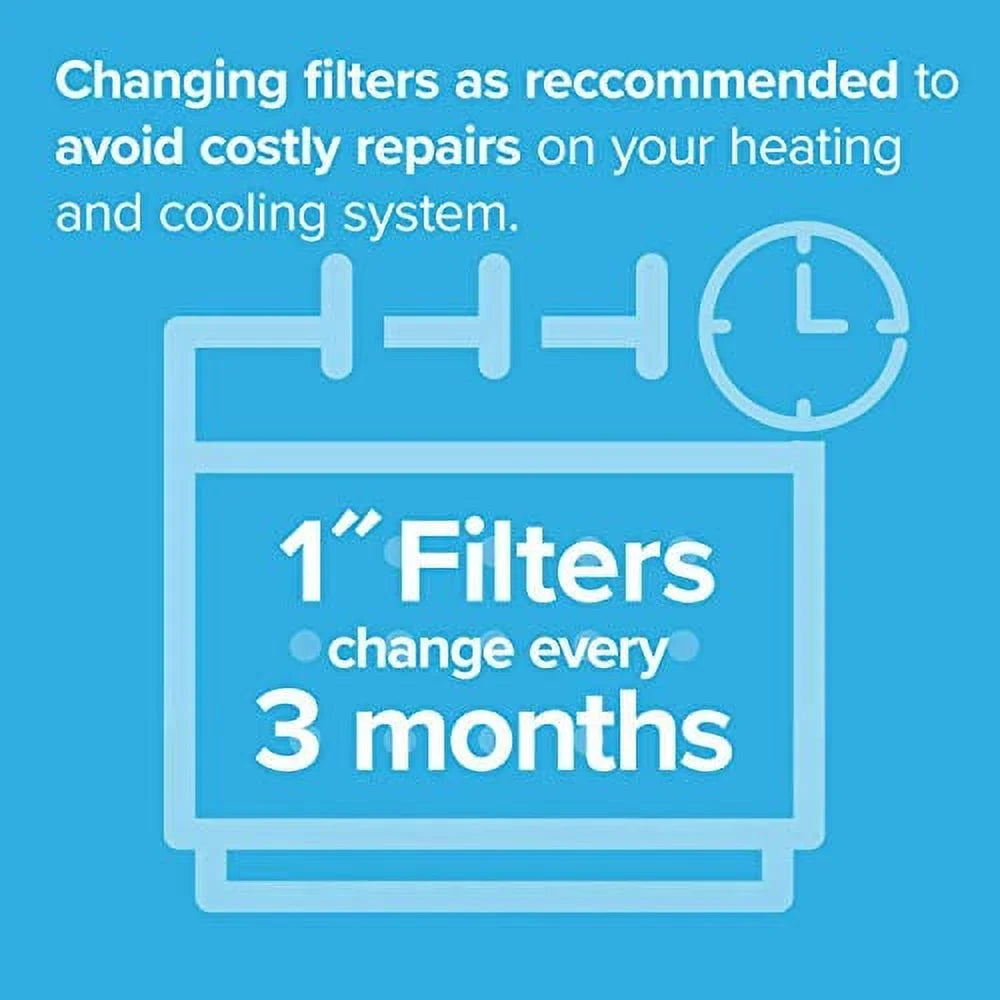 dimensions Defense, 9.81 AC Filter, Air 19.81 x MPR x 10x20x1, (exact Allergen 6-Pack Filtrete 0.81) Micro Furnace 1000,