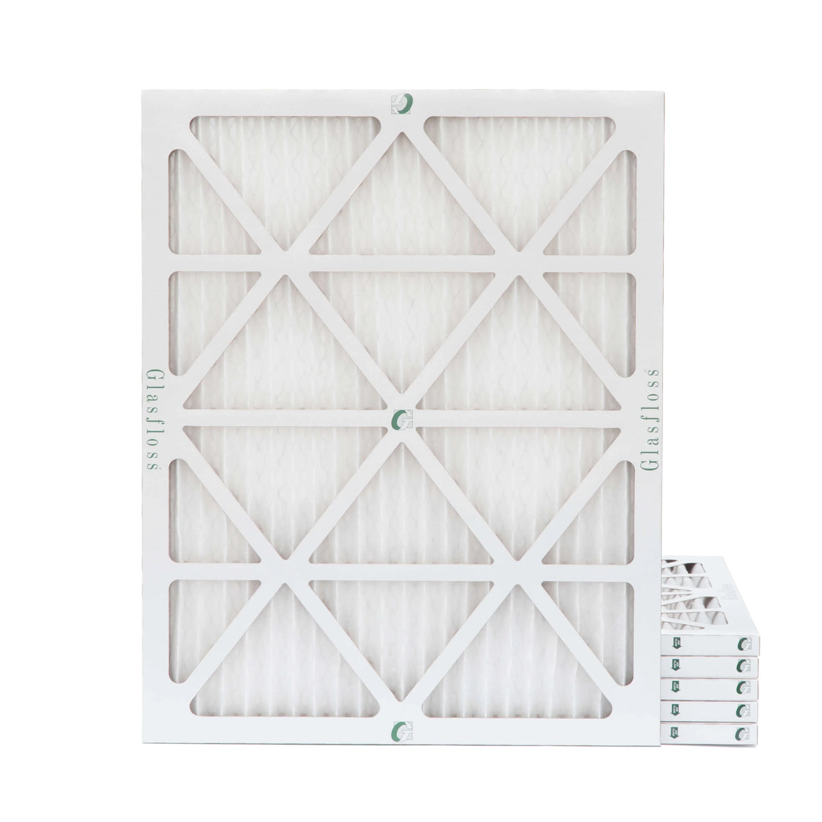 13 7/8 of by x Actual 24x30x1 Size: 29-5/8 Pleated 23-5/8 6 Pack Filters Glasfloss. Air x MERV