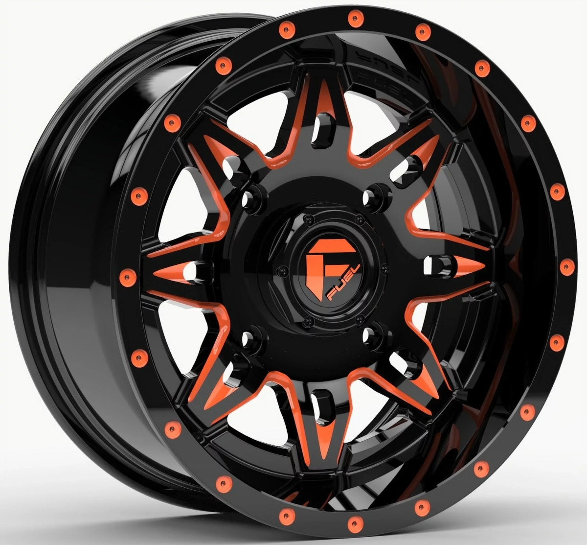 Ranger Wheels RAZR Fuel RZR 15" XT Orange Lethal 33" Sportsman Tires