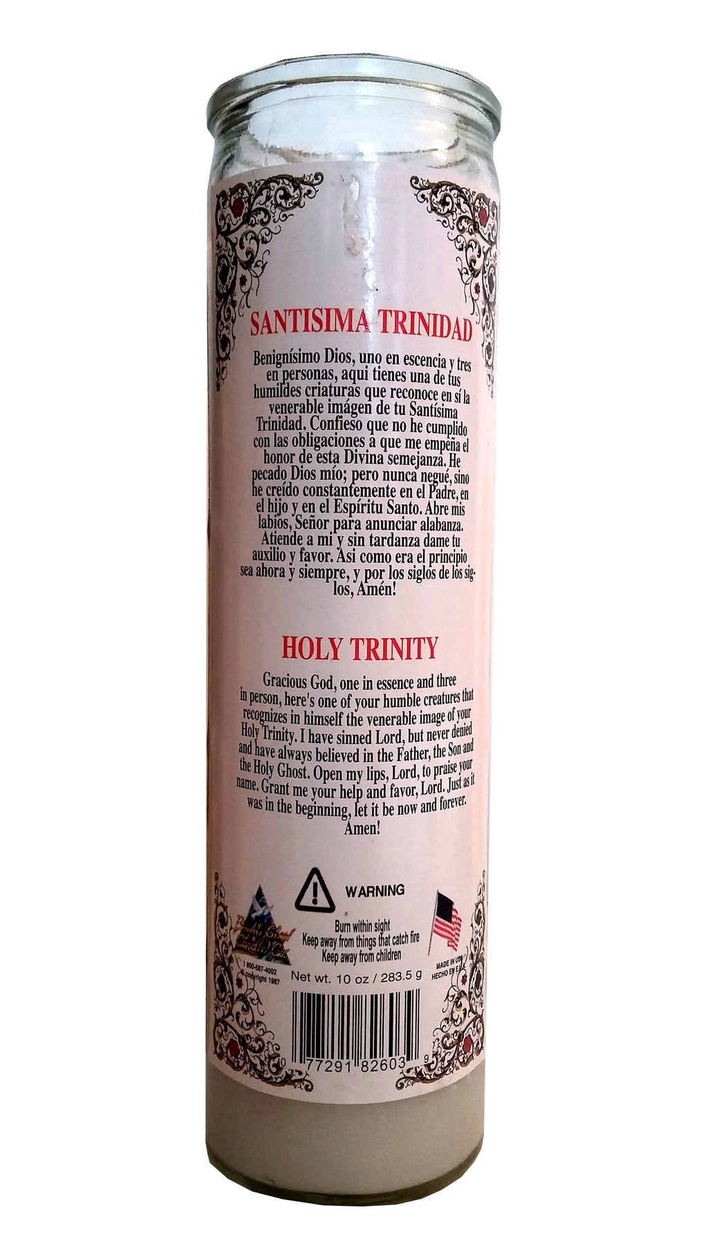 Trinidad) Holy Trinity Candle Devotional (Santisima