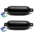 x Rush Inch Boat 6 Rite Black 15 Dock (Pair) Bumper 86881