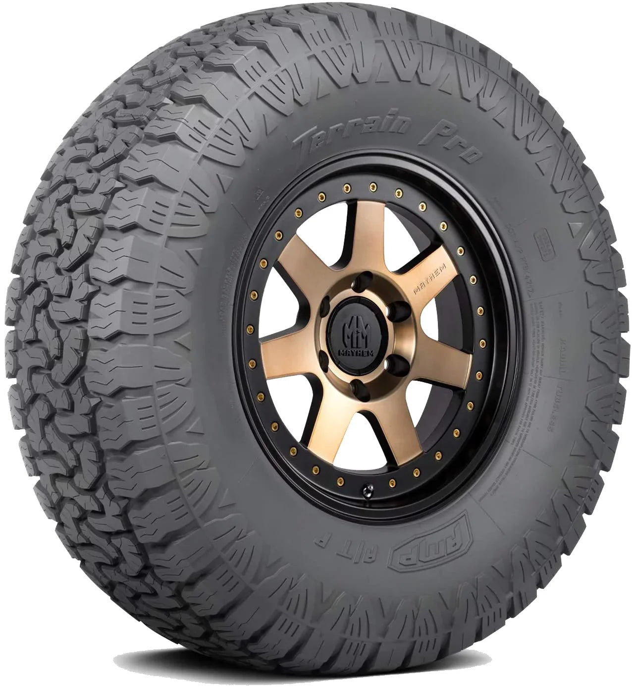 LT265/60R20 A/T Country Fits: Trail AMP Chevrolet Boss, Chevrolet High Terrain HD 2500 2021-23 BSW 2015-19 E/10PLY Silverado 1500 Pro LT Silverado