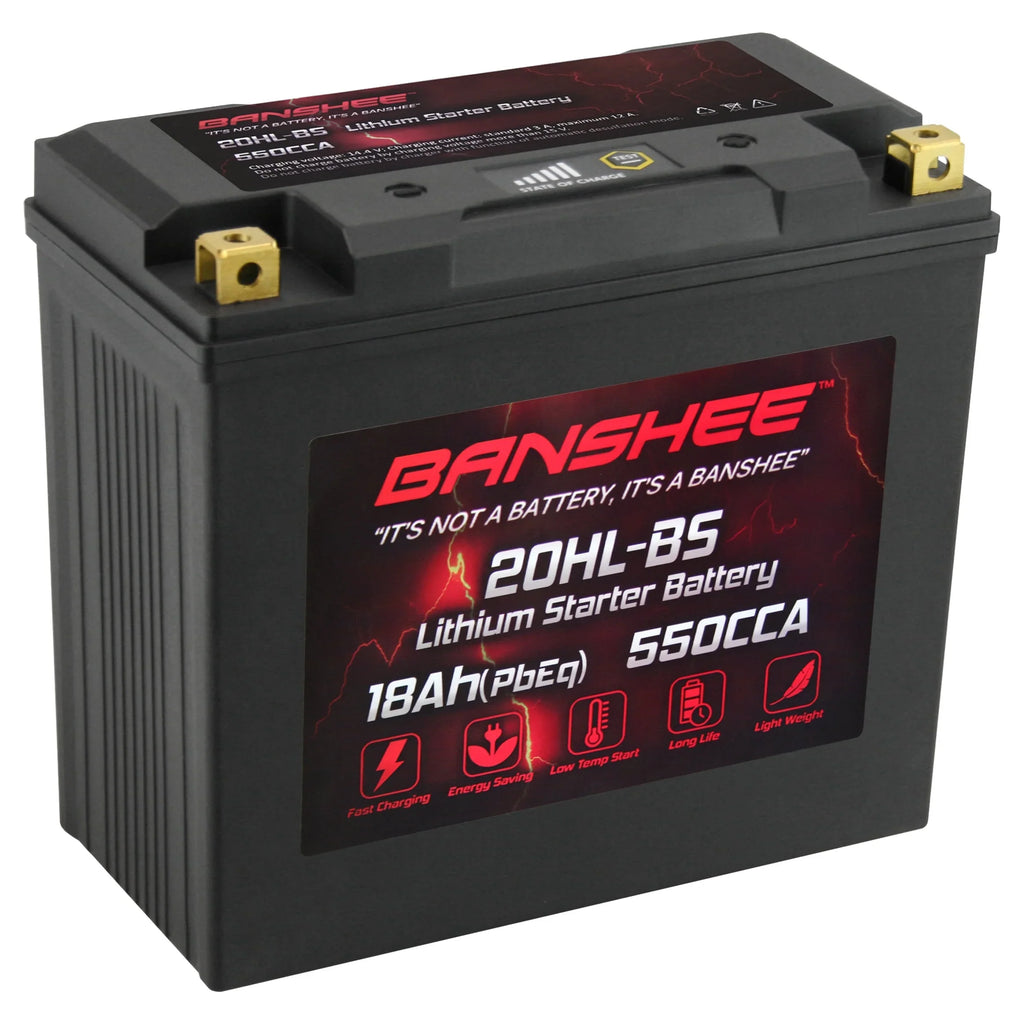 Motorsports to XL700 2004 LiFePO4 Battery Yamaha Banshee with Compatible 2002 WaveVenture XL700A YTX20L-BS