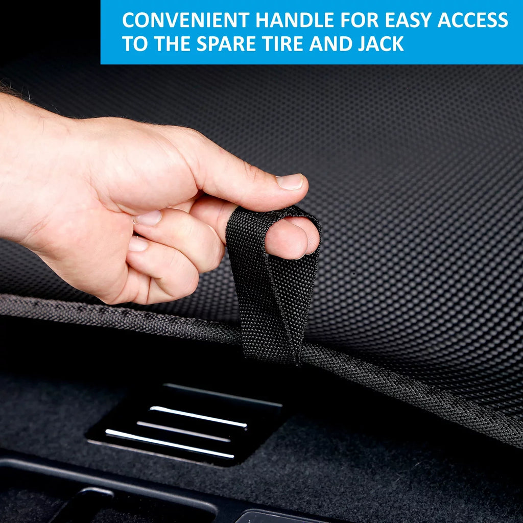 CLIM FL04114031 All-Climate, - Luggage Trunk Technology & Cargo Custom - Honeycomb Fit ART Heavy Cargo Cherokee Liner, Dirtproof Anti-Slip Liner Mat, 2018-2023 for with Jeep Duty, Waterproof