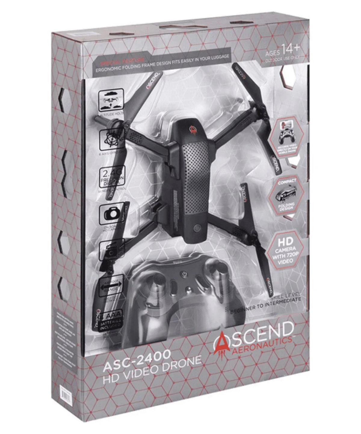 ASC-2400 Video Drone 720p Ascend Aeronautics HD