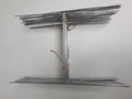 (10Stake15'') Fit Corrugated Signs Inch 9 10 Pkg Stake of day Galvanized x Signs, 5mm UPS 4mm Gauge x 15 15 same Stake Stake inch Tall Metal Ship Wide, Tall Wire, Metal 10'' 10 or 15''