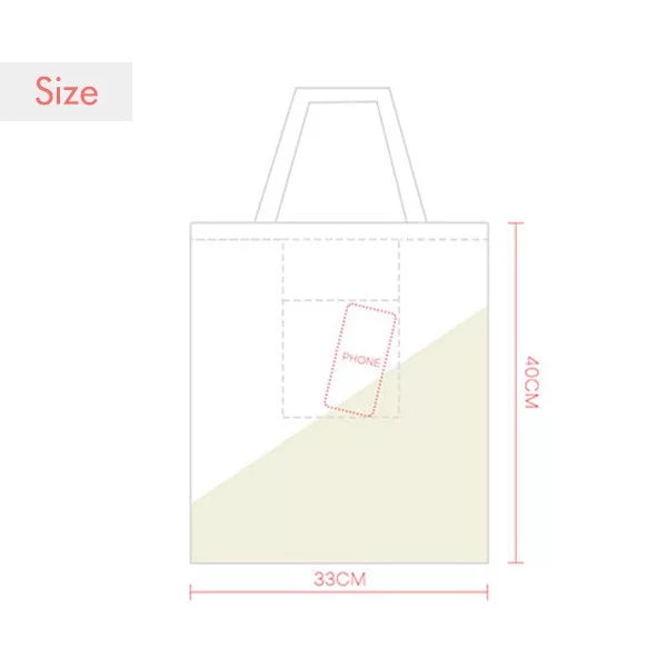 Shoulder Art Expression Rugby English Sack Tote Canvas Deco Run Fashion Bag