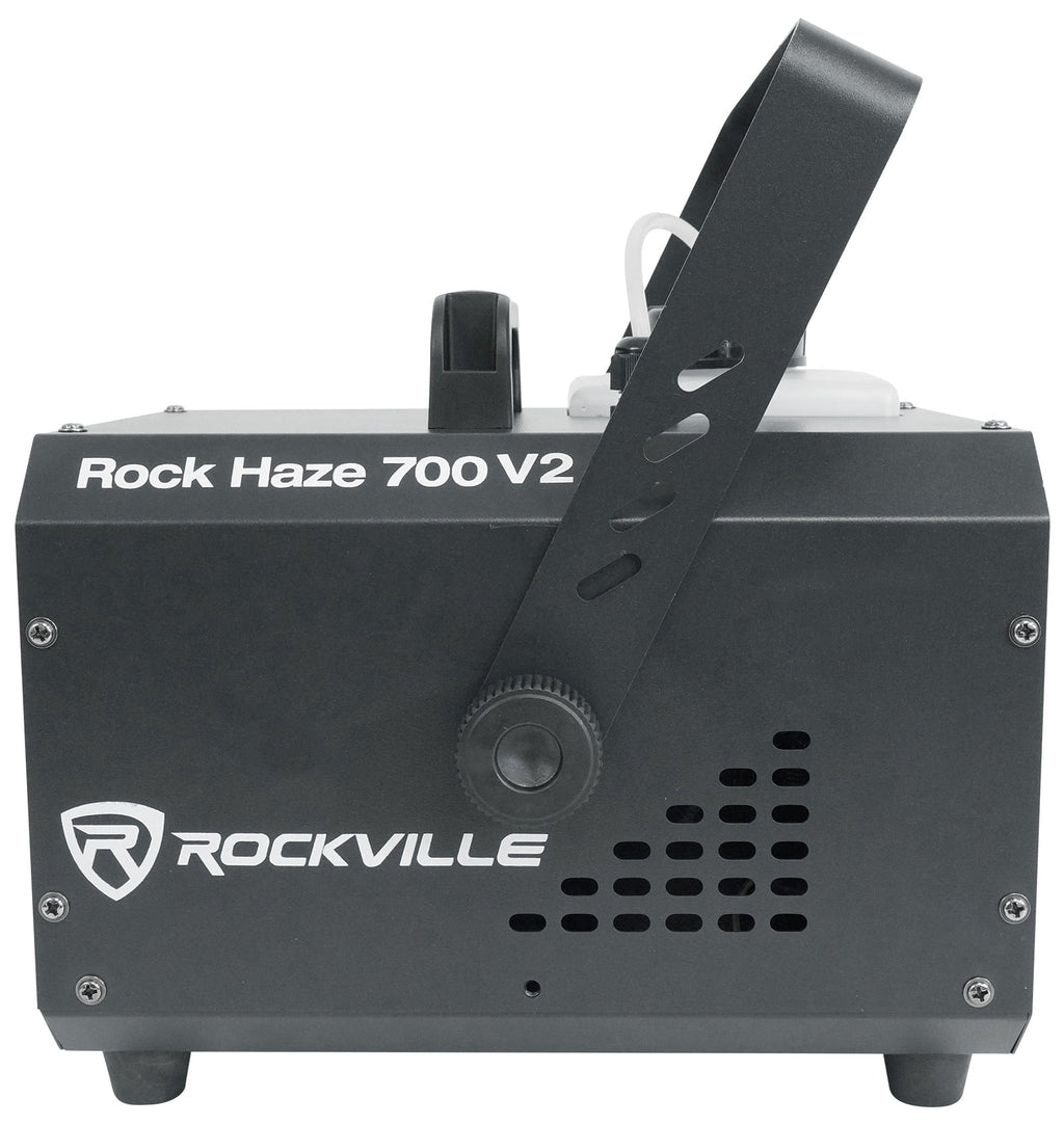 ROCKHAZE Water Rockville Remotes and (2) Based DJ/Club Haze 700 DMX CFM Hazer Machine