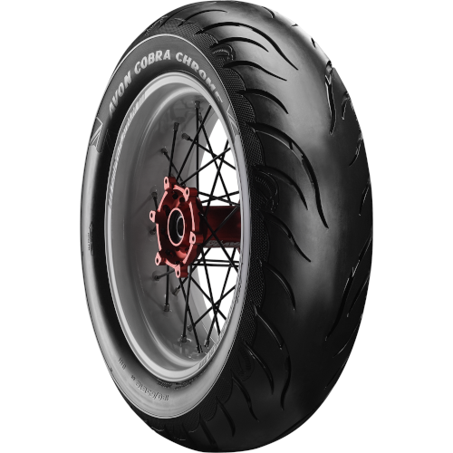 Cobra Chrome Rear Tire Motorcycle 180/65B16 AV92 81H Avon