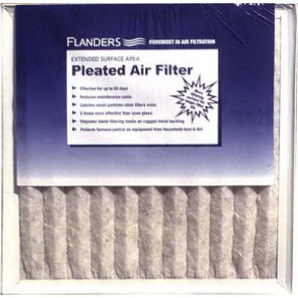 14 12 Of With Basic in. Filter - 81555.011420 Frame Pack Air x Media Wirebacked Pleated Kraft 20 Flanders