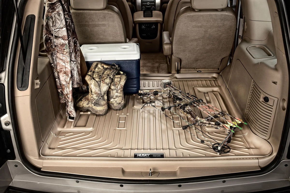 GMC Suburban, ESV/Suburban 2015-2020 Compatible Escalade by Yukon 3rd with Behind Husky with 2015-2020 Chevrolet Liner XL Cargo RealTruck select: Seat 15-19 Compatible