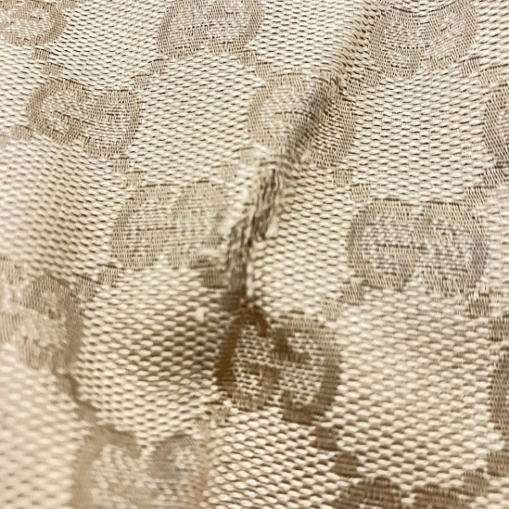 (Good) Shoulder Pre-Owned GUCCI Ladies 203257 Canvas Abbey GG Bag