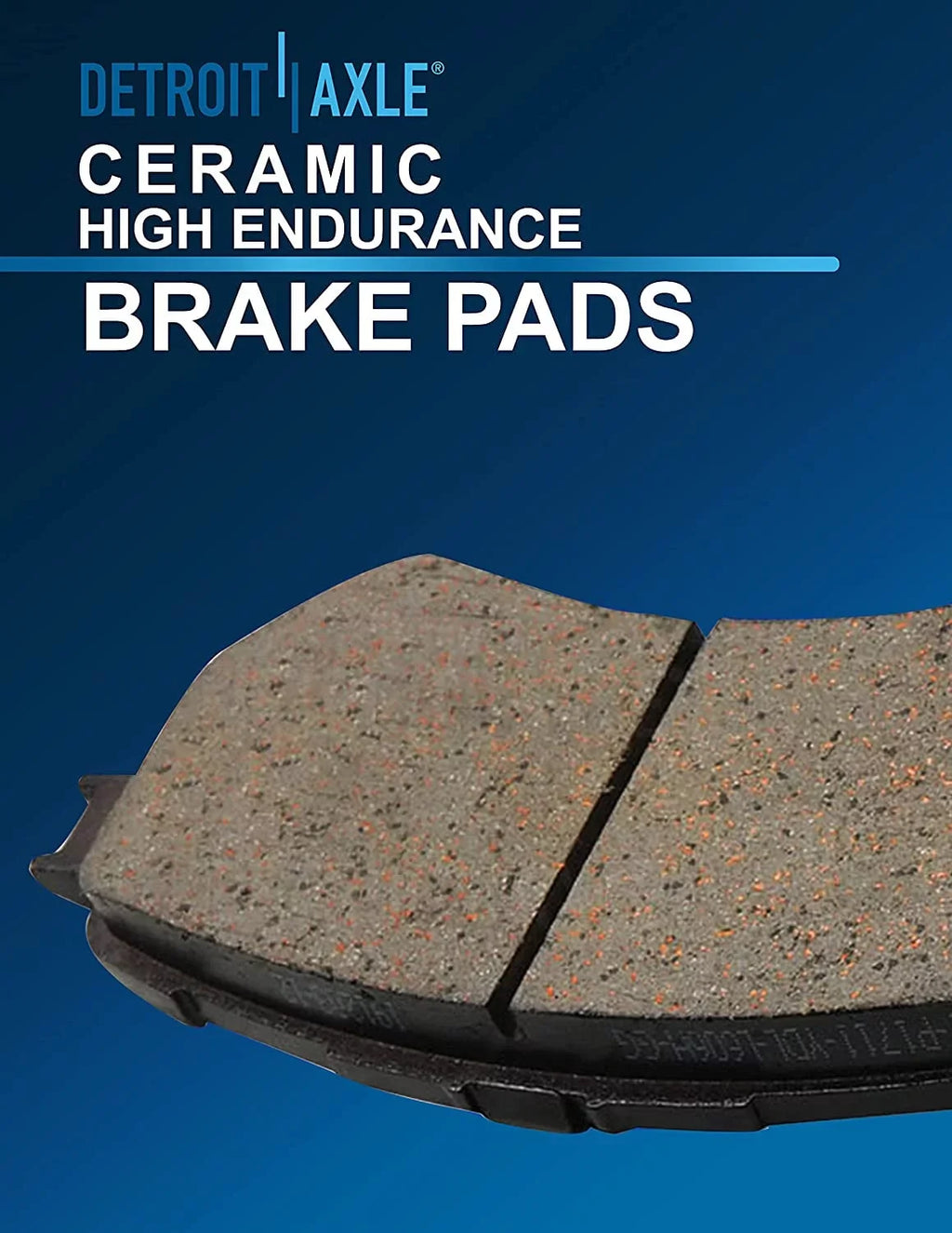 Brake Ford Lincoln and 2013-2019 Ceramic Front 2013-2016 Brake for MKZ 2013 : Pads 2015 11.81" Kit Rotor Fusion, Axle Brakes 2016 2014 - Detroit Replacement Rear 11.89" Rotors and