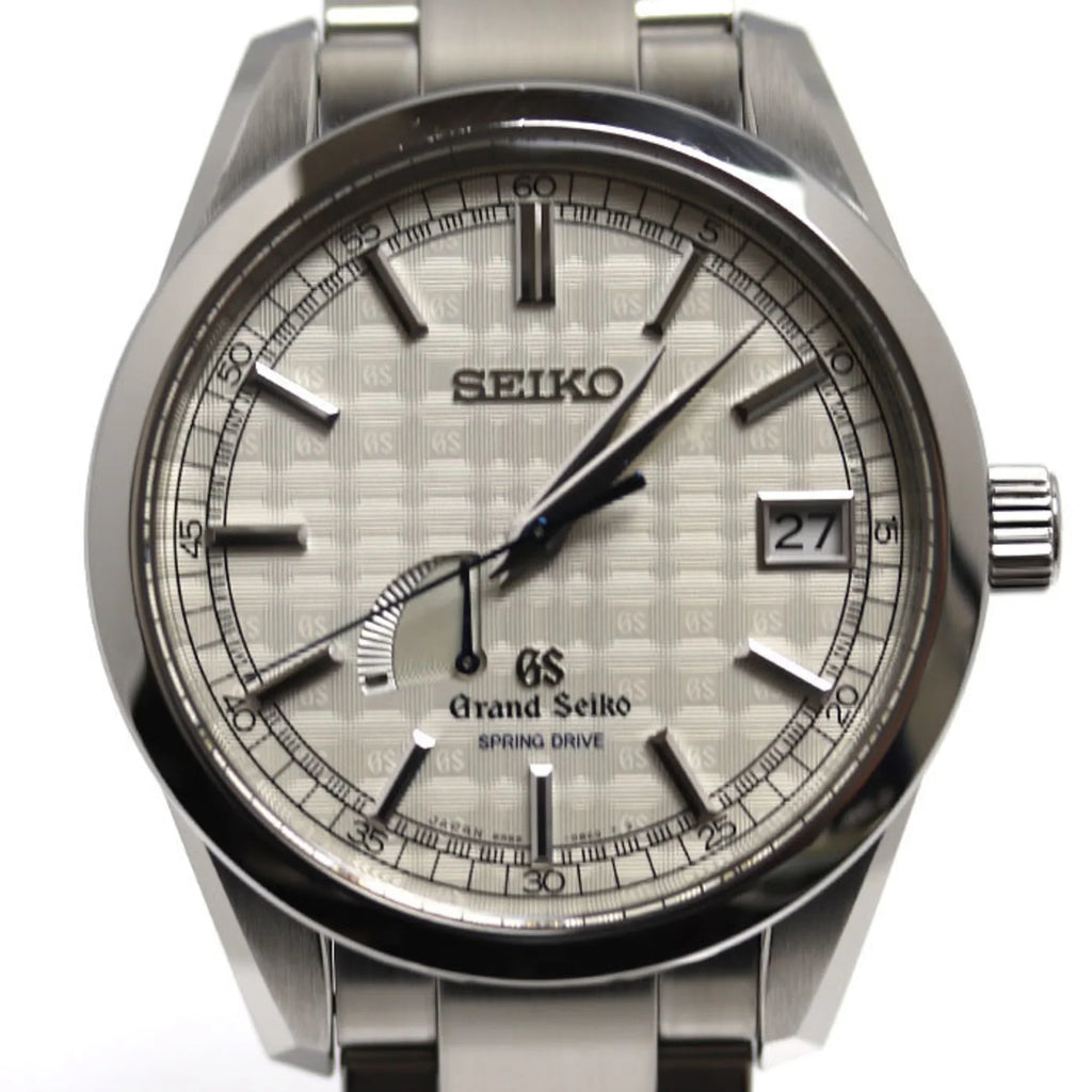 Men's Drive Watch Grand 1,500 Limited (Good) pieces Seiko worldwide SBGA111/9R65-0BP0 Spring Anniversary Automatic to Edition Pre-Owned 10th