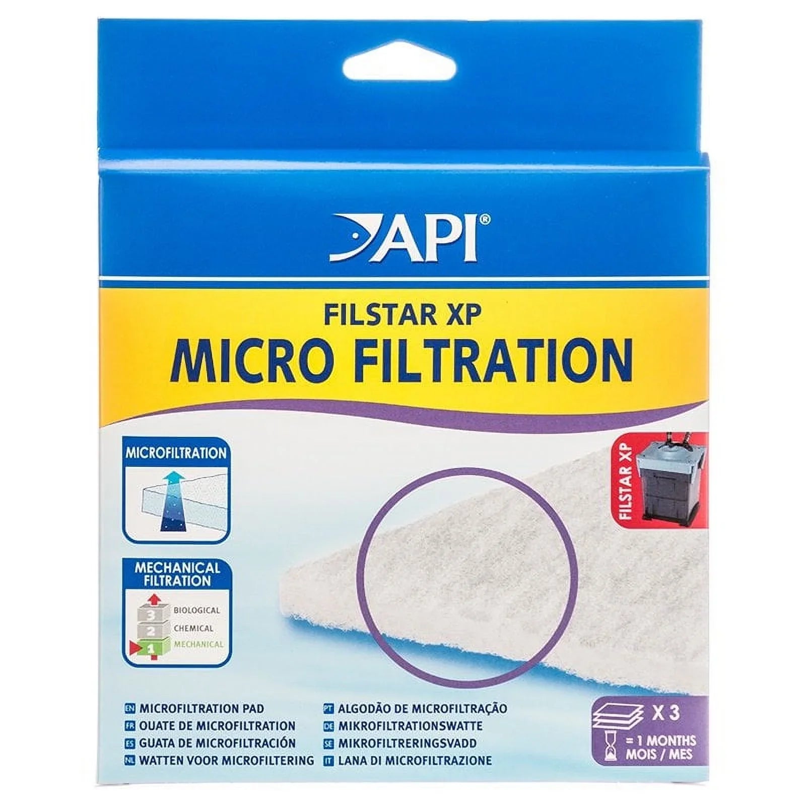 API Pads count Filstar XP Micro Filtration 3