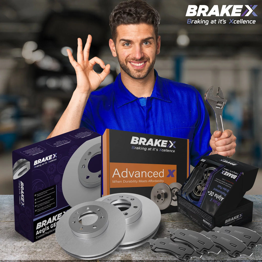 Piece Kit Liberty For Premium | X Set 6 Advanced [Rear] Jeep Pads 3.7 and 2003 | Replacement Disc Brake Ceramic Brake X Rotors